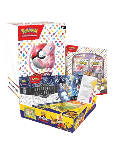 Pack Pokemon De Noël Version Premium - Produits scellés | Keytwo.be votre boutique Pokémon de référence