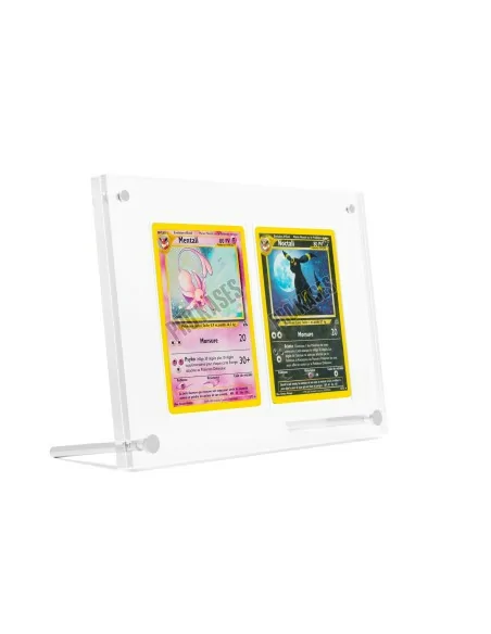 Protection Acrylique PROKASES® pour 2 cartes a jouer UV Résistant (99,9%) - Protection Acrylique PROKASES® pour des cartes | Key