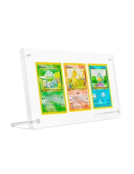 Protection Acrylique PROKASES® pour 3 cartes a jouer UV Résistant (99,9%) - Protection Acrylique PROKASES® pour des cartes | Key