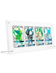 Protection Acrylique PROKASES® pour 4 cartes à jouer UV Résistant (99,9%) - Protection Acrylique PROKASES® pour des cartes | Key