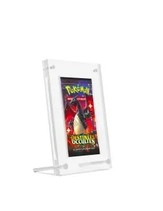 Protection acrylique PROKASES® pour 1 booster paquet de cartes UV Résistant (99,9%) - Protection Acrylique PROKASES® pour des  b