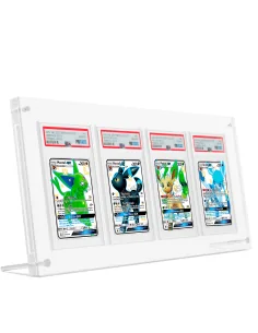 Protection Acrylique PROKASES® pour 4 cartes PSA UV Résistant (99,9%) - Protection Acrylique PROKASES® pour des cartes PSA | Key
