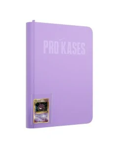 Portfolio Violet Top Loader PROKASES® capacité 216 - Portfolio Top Loader PROKASES® | Keytwo.be votre boutique Pokémon de référe