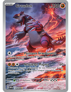 Pokemon - Faille Paradoxe - Groudon 199/182 - Cartes Pokémon Françaises | Keytwo.be votre boutique Pokémon de référence