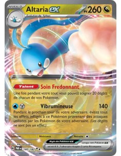 Altaria ex 140/182 - Carte Pokémon Faille Paradoxe [FR] - Cartes Pokémon Françaises | Keytwo.be votre boutique Pokémon de référe