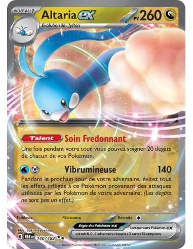 Altaria ex 140/182 - Carte Pokémon Faille Paradoxe [FR] - Cartes Pokémon Françaises | Keytwo.be votre boutique Pokémon de référe