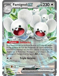 Famignol ex 155/182 - Carte Pokémon Faille Paradoxe [FR] - Cartes Pokémon Françaises | Keytwo.be votre boutique Pokémon de référ