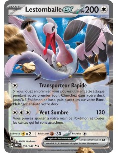 Lestombaile ex 156/182 - Carte Pokémon Faille Paradoxe [FR] - Cartes Pokémon Françaises | Keytwo.be votre boutique Pokémon de ré