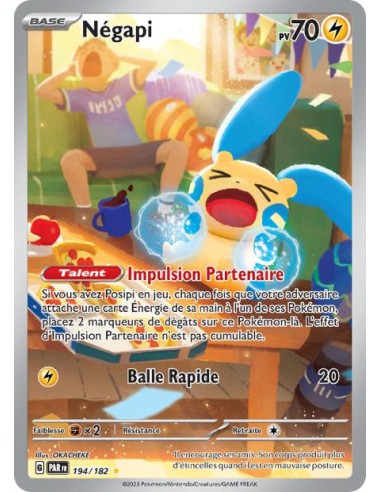 Negapi 194/182 - Carte Pokémon Faille Paradoxe [FR] - Cartes Pokémon Françaises | Keytwo.be votre boutique Pokémon de référence