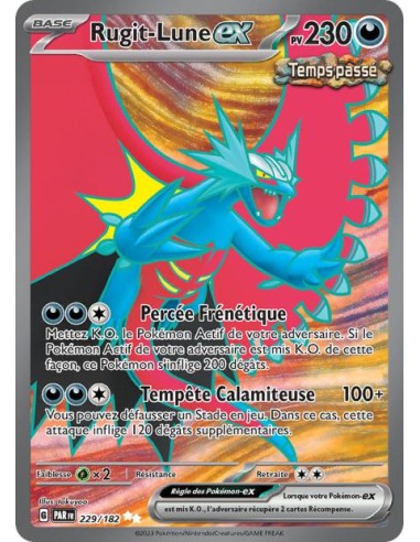 Rugit-Lune ex 229/182 - Carte Pokémon Faille Paradoxe [FR] - Cartes Pokémon Françaises | Keytwo.be votre boutique Pokémon de réf