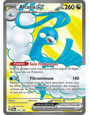 Altaria ex 232/182 - Carte Pokémon Faille Paradoxe [FR] - Cartes Pokémon Françaises | Keytwo.be votre boutique Pokémon de référe