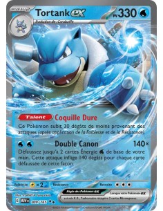 Tortank ex 9/165 - Carte Pokémon Ecarlate et Violet 151 E&V 3.5 [FR] - Cartes à l'unité Pokémon | Keytwo.be votre boutique Pokém