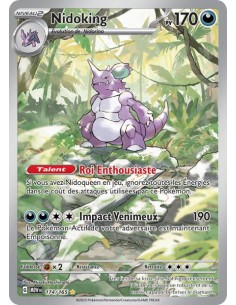 Nidoking 174/165 - Carte Pokémon Ecarlate et Violet 151 E&V 3.5 [FR] - Cartes à l'unité Pokémon | Keytwo.be votre boutique Pokém