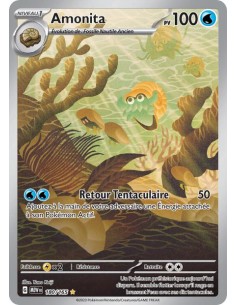 Amonita 180/165 - Carte Pokémon Ecarlate et Violet 151 E&V 3.5 [FR] - Cartes à l'unité Pokémon | Keytwo.be votre boutique Pokémo