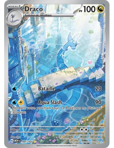 Draco 181/165 - Carte Pokémon Ecarlate et Violet 151 E&V 3.5 [FR] - Cartes à l'unité Pokémon | Keytwo.be votre boutique Pokémon 