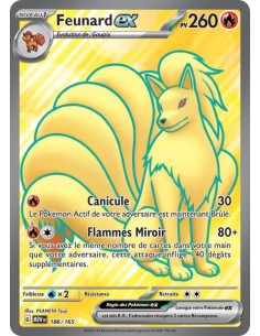 Feunard ex 186/165 - Carte Pokémon Ecarlate et Violet 151 E&V 3.5 [FR] - Cartes à l'unité Pokémon | Keytwo.be votre boutique Pok
