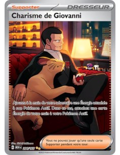 Charisme de Giovanni 204/165 Dresseur - Carte Pokémon Ecarlate et Violet 151 E&V 3.5 [FR] - Cartes à l'unité Pokémon | Keytwo.be