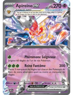 Apireine ex 96/197 - Carte Pokémon Flammes Obsidiennes [FR] - Cartes Pokémon Françaises | Keytwo.be votre boutique Pokémon de ré
