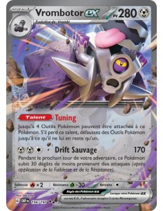 Vrombotor ex 156/197 - Carte Pokémon Flammes Obsidiennes [FR] - Cartes Pokémon Françaises | Keytwo.be votre boutique Pokémon de 