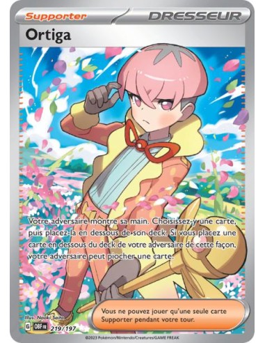 Ortiga 219/197 - Carte Pokémon Flammes Obsidiennes [FR] - Cartes Pokémon Françaises | Keytwo.be votre boutique Pokémon de référe