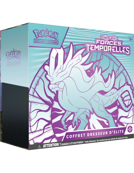 ETB EV05 Serpente-Eau (Suicune) - Forces Temporelles [FR] - ETB Pokémon | Keytwo.be votre boutique Pokémon de référence