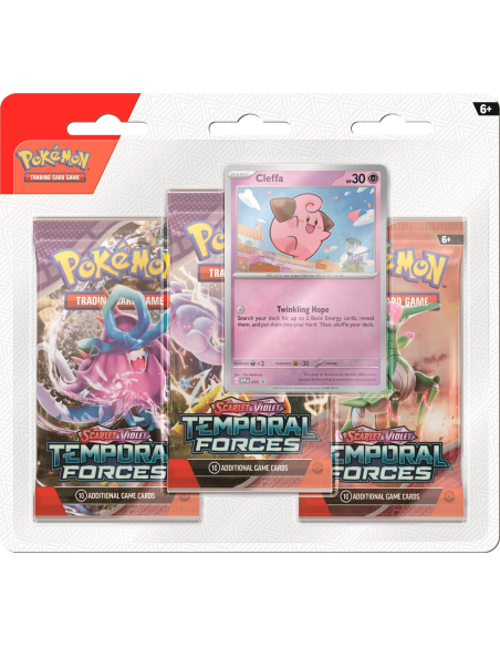 Tripack EV05 - Pokémon Forces Temporelles - Français - Tripack Pokémon | Keytwo.be votre boutique Pokémon de référence