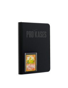 Portfolio Noir Top Loader PROKASES® capacité 96 - Portfolio Top Loader PROKASES® | Keytwo.be votre boutique Pokémon de référence