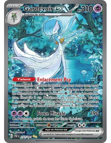 Gardevoir ex 233/91 - Carte Pokémon Ecarlate et Violet [FR] - Cartes à l'unité Pokémon | Keytwo.be votre boutique Pokémon de ré
