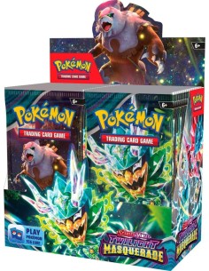 Display EV06 Mascarade Crépusculaire - 36 Boosters Pokémon FR - Display Pokémon | Keytwo.be votre boutique Pokémon de référence