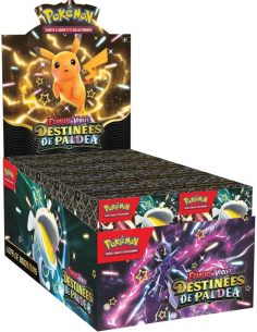 Display de Bundle scellé Destinées de Paldéa Pokémon - EV4.5  [FR] - Bundle Pokémon | Keytwo.be votre boutique Pokémon de référe