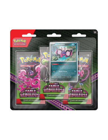 Tripack EV06.5 Fable Nébuleuse [FR] - Tripack Pokémon | Keytwo.be votre boutique Pokémon de référence