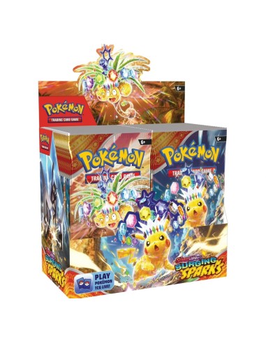 Display EV08 Étincelles Déferlantes - 36 Boosters [FR] - Display Pokémon | Keytwo.be votre boutique Pokémon de référence