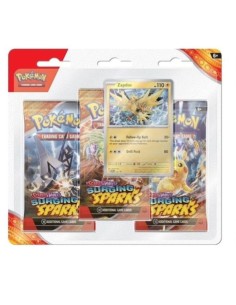 Tripack EV08 Illustration Électhor - Étincelles Déferlantes [FR] - Tripack Pokémon | Keytwo.be votre boutique Pokémon de référen