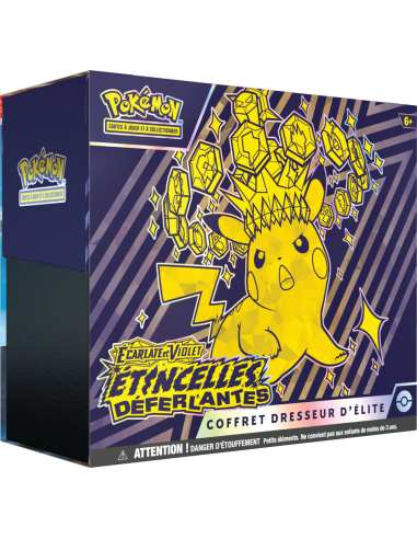 Case ETB EV08 / Coffret Dresseur d'Elite Étincelles Déferlantes [FR] - ETB Pokémon au meilleur prix ! | Keytwo.be votre boutique