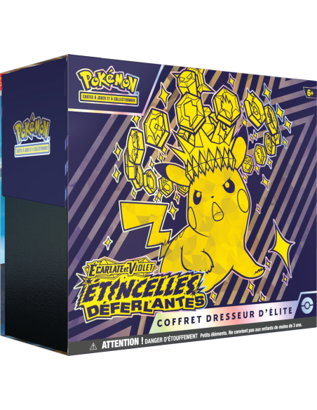 ETB EV08 / Coffret Dresseur d'Elite Étincelles Déferlantes [FR] - ETB Pokémon | Keytwo.be votre boutique Pokémon de référence