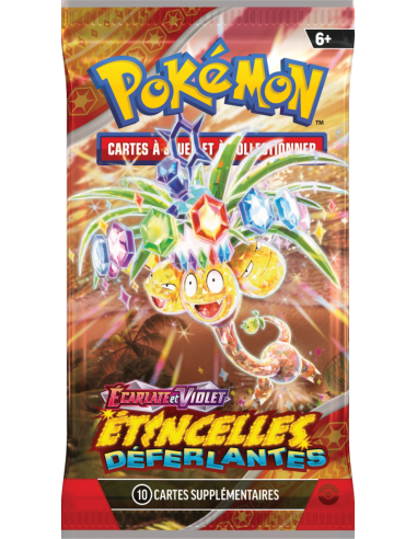 Booster Blister EV08 Étincelles Déferlantes - Illustration aléatoire [FR] - Boosters Pokémon | Keytwo.be votre boutique Pokémon 
