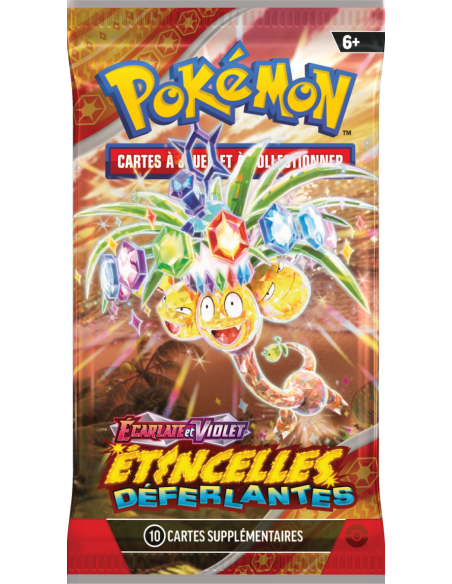Booster Blister EV08 Étincelles Déferlantes - Illustration aléatoire [FR] - Boosters Pokémon | Keytwo.be votre boutique Pokémon 