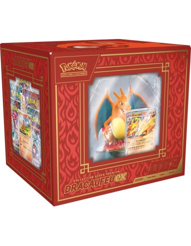 Collection Super Premium Dracaufeu Ex Pokémon [FR] - Coffret Ultra Premium | Keytwo.be votre boutique Pokémon de référence