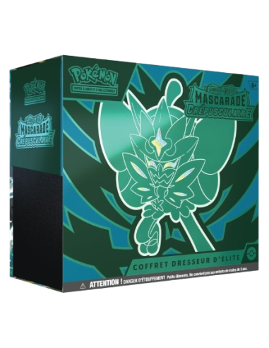 ETB EV06 Mascarade Crépusculaire - Coffret Dresseur d'Elite Pokémon FR - ETB Pokémon | Keytwo.be votre boutique Pokémon de réfé