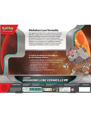 Coffret Pokémon Ursaking Lune Merveille EX [FR] - Coffret Pokémon français | Keytwo.be votre boutique Pokémon de référence