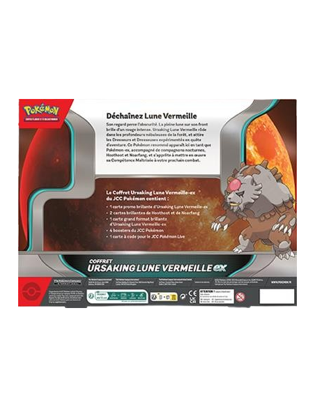 Coffret Pokémon Ursaking Lune Merveille EX [FR] - Coffret Pokémon français | Keytwo.be votre boutique Pokémon de référence