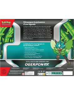 Coffret Collection Premium Ogerpon EX  Pokémon  [FR] - Coffret Ultra Premium | Keytwo.be votre boutique Pokémon de référence 2
