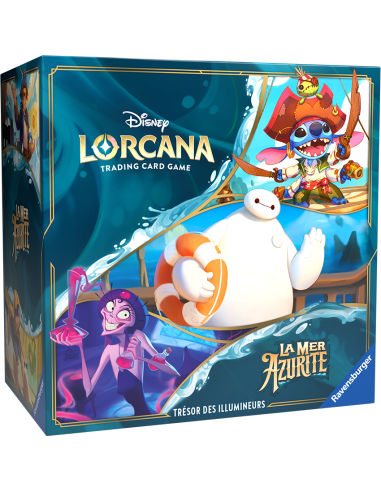 Disney Lorcana - La mer Azurite (Chapitre 6) - Trésor des Illumineurs Trove Pack FR - Accueil | Keytwo.be votre boutique Pokémon