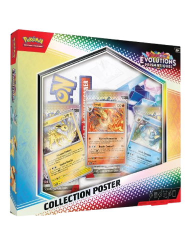 Evolutions Prismatiques Pokémon - EV8.5 - Coffret Poster [FR] - Produits Pokémon scellés | Keytwo.be votre boutique Pokémon de r