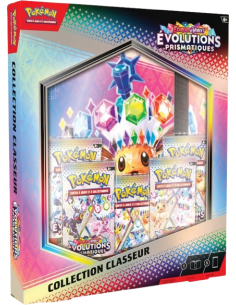 Coffret collection classeur EV8.5 Evolutions Prismatiques [FR] - Produits Pokémon scellés | Keytwo.be votre boutique Pokémon de 