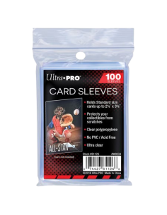 Ultra Pro - Sachet de 100 protèges cartes souple format standard (100 x 152 mm) - Accueil | Keytwo.be votre boutique Pokémon de