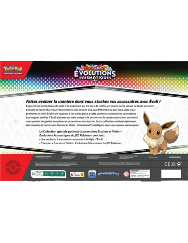 Coffret Pokémon Collection Spéciale Évolutions Prismatiques EV08.5 [FR] - Accueil | Keytwo.be votre boutique Pokémon de référenc