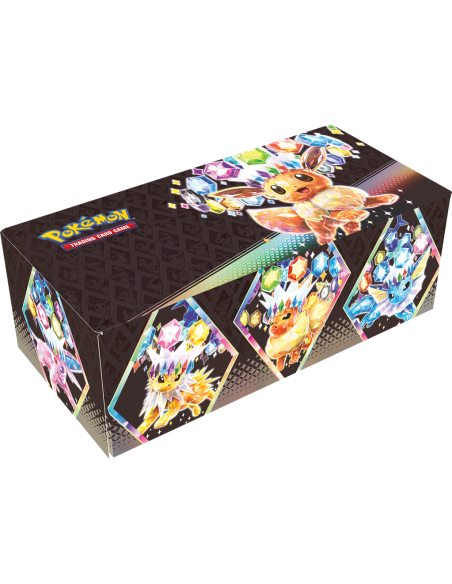 Coffret Pokémon rangement Évolutions Prismatiques EV08.5 [FR] - Accueil | Keytwo.be votre boutique Pokémon de référence