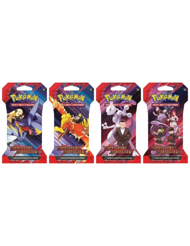 Booster blister aléatoire Pokémon EV10 - Rivalités Destinées [FR] - Accueil | Keytwo.be votre boutique Pokémon de référence