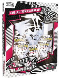 Coffret collection classeur EV10.5 Flamme Blanche [FR] - Espace VIP | Keytwo.be votre boutique Pokémon de référence